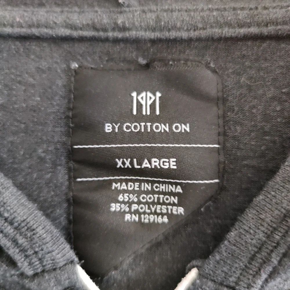 Cotton On 💙 Full Zip Gray Hoodie Pockets Shirt